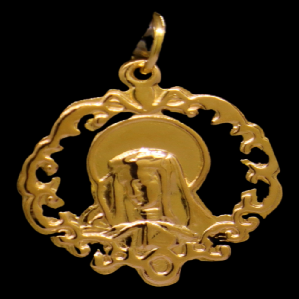 18K Gold Christian Pendant - SW25682